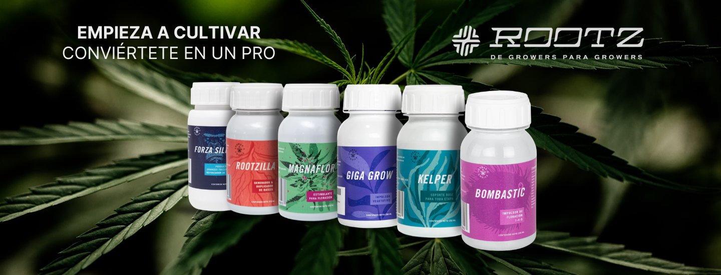 Rootz Nutrients Fertilizantes Abonos Nutriente Plantas Huertos Autocultivo Kit de Cultivo